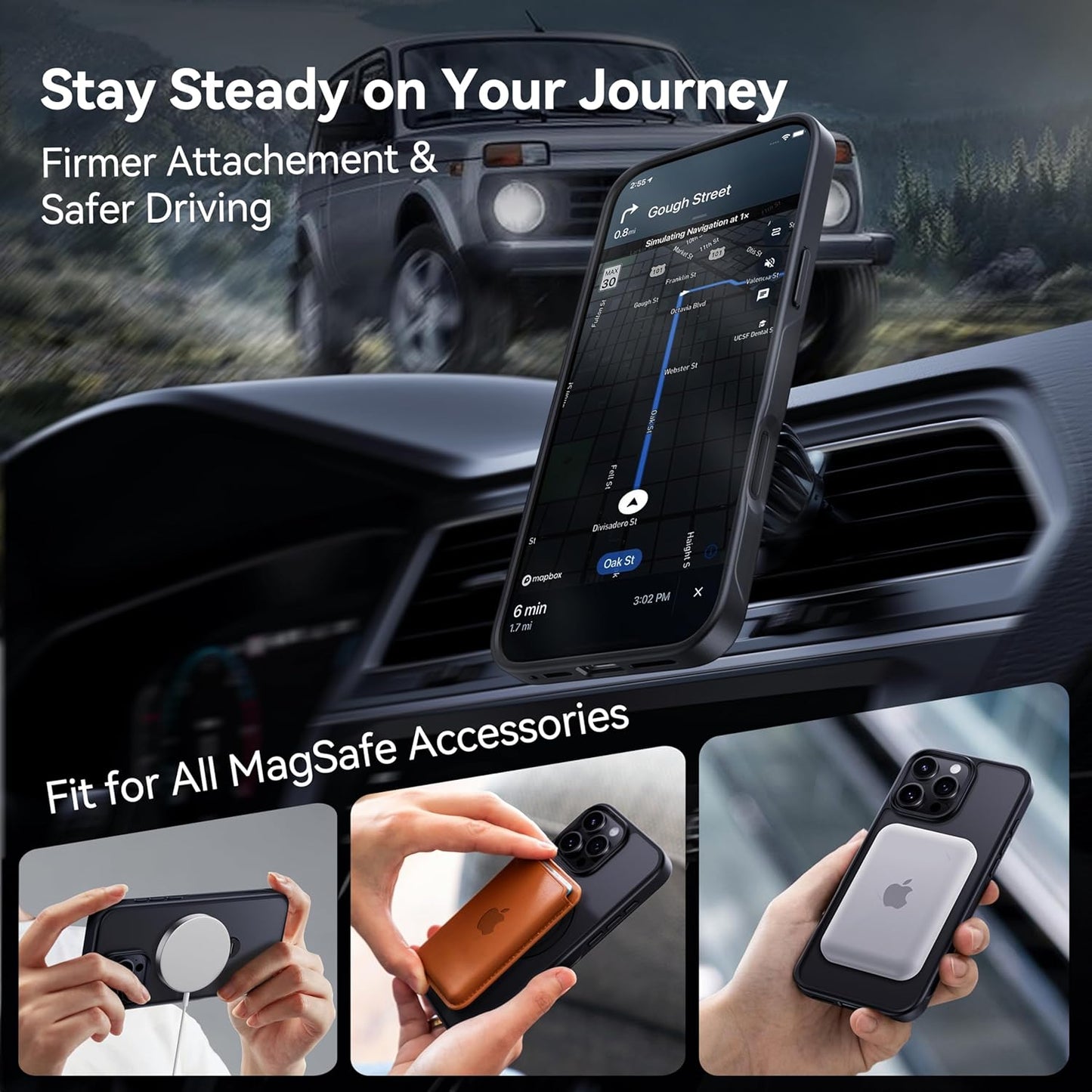 Antichoc iPhone بحلقة دوارة °360